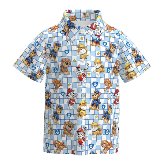 School Character Collared Tee | Preorder