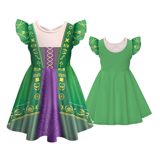 Halloween Cos Print Twirl Dress | Preorder