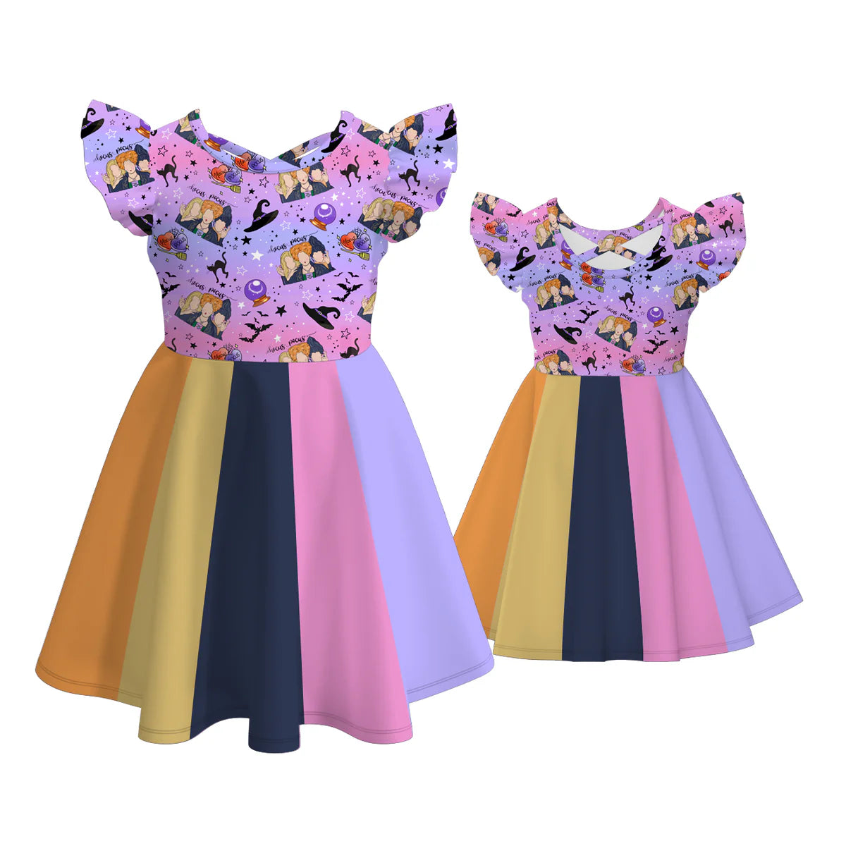 Halloween Cos Print Twirl Dress | Preorder