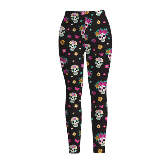 Adult Sugar Skull Leggings  | Preorder