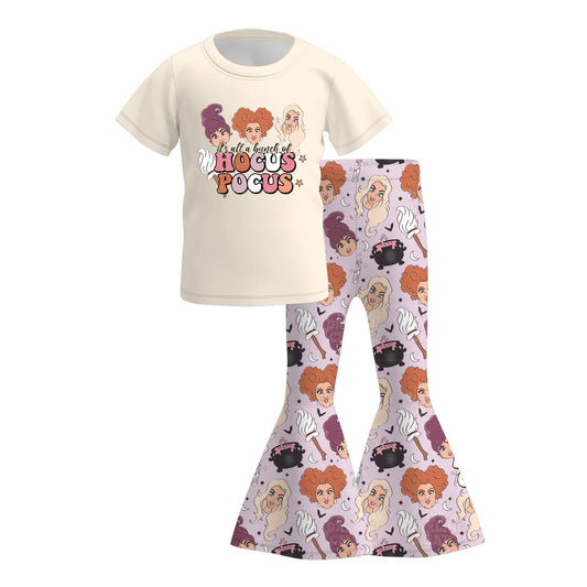 Halloween Themed Flared Pant Set  | Preorder