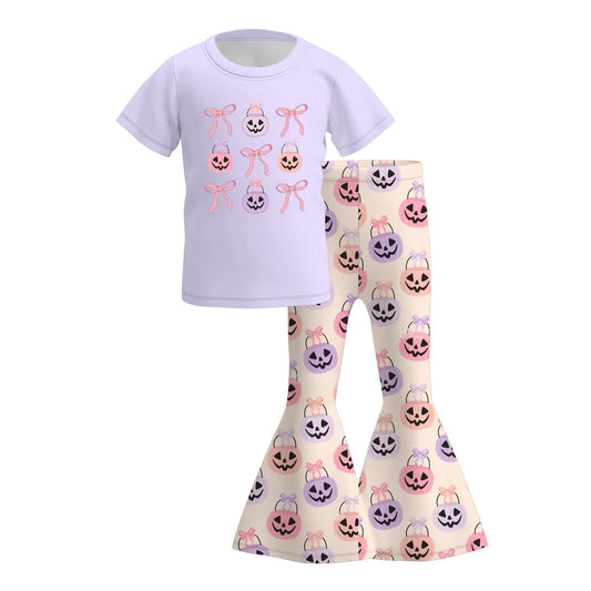 Halloween Themed Flared Pant Set  | Preorder