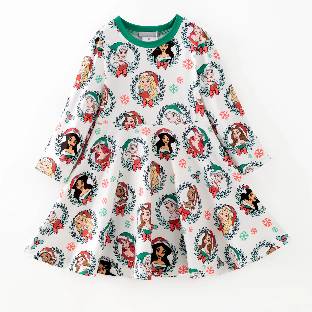 Disney Princess Christmas Twirl Dress | Extras on hand