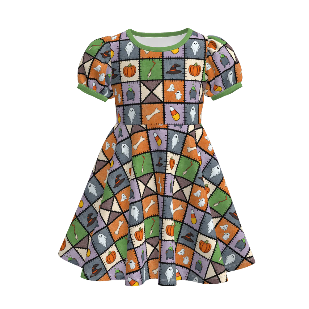 Halloween Themed Twirl Dress