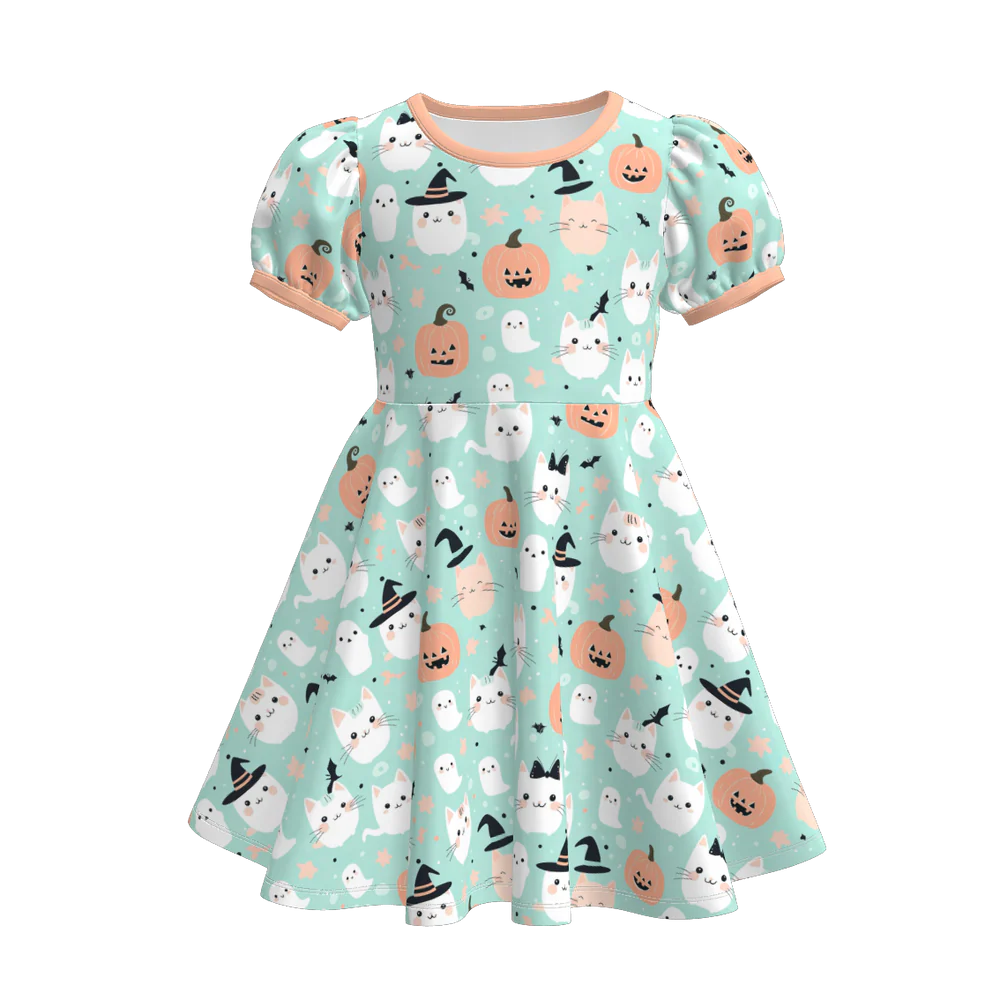 Halloween Themed Twirl Dress