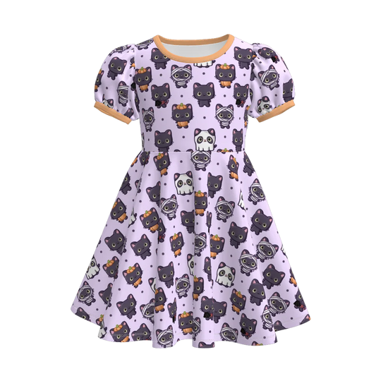 Halloween Themed Twirl Dress | PreOrder