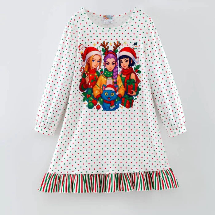 K-POP CHRISTMAS NIGHT DRESS | EXTRAS ON HAND