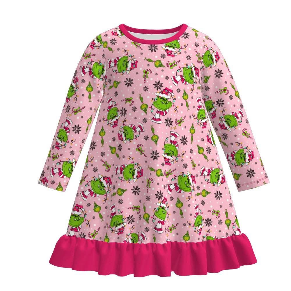PINK GRINCH NIGHTDRESS | #extras on hand