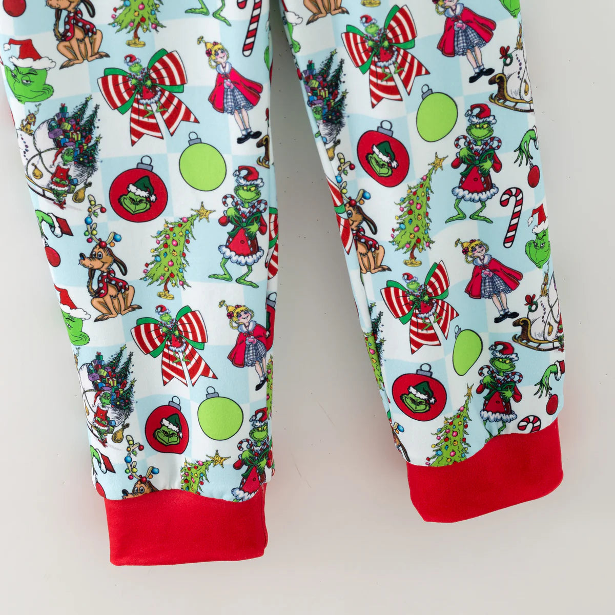 GRINCH CHRISTMAS PJS | #extras on hand