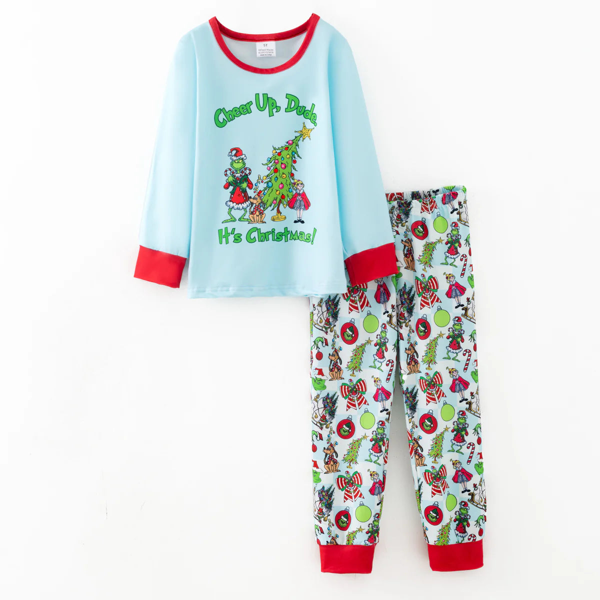 GRINCH CHRISTMAS PJS | #extras on hand