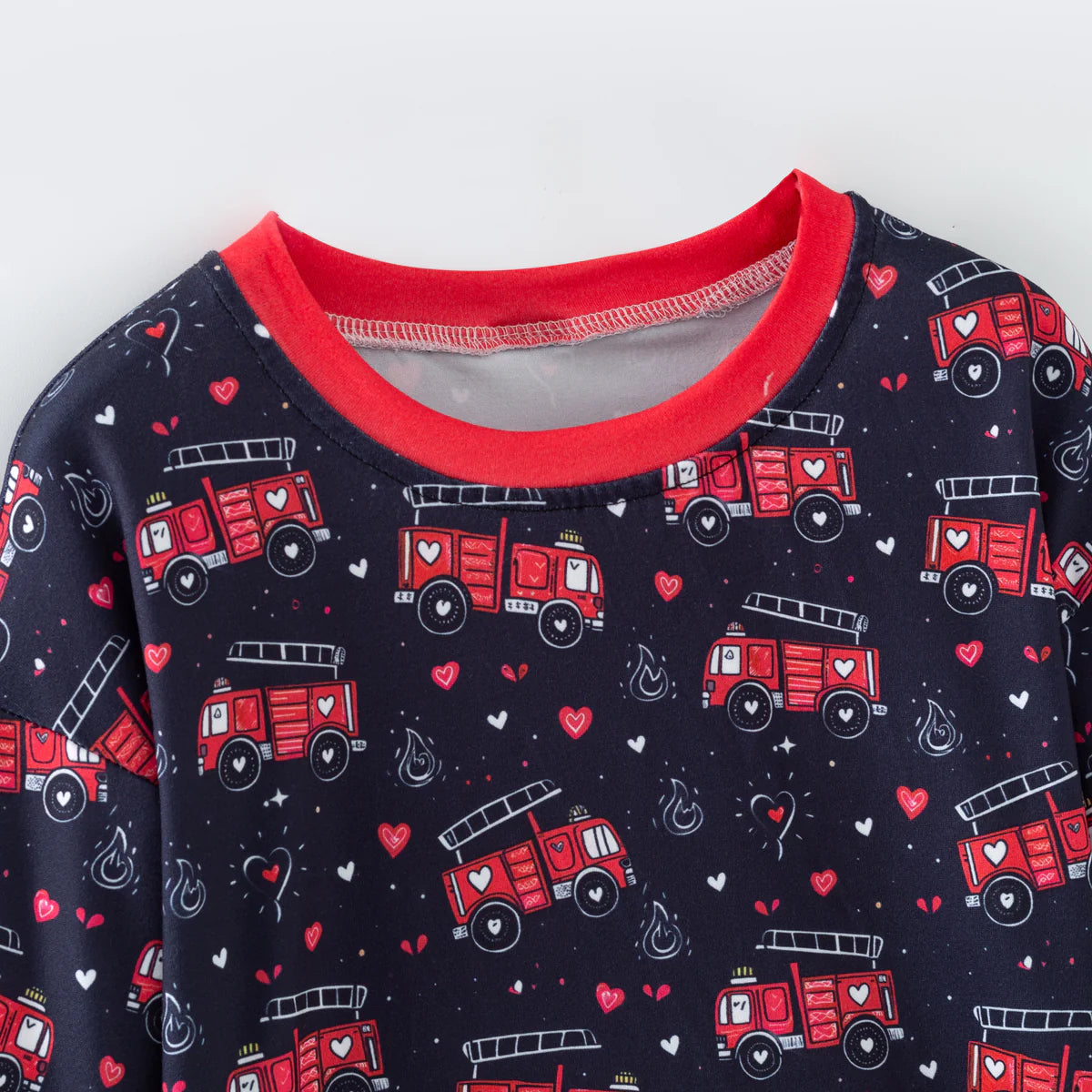 Love Day Fire Truck LongSleeve| Preorder