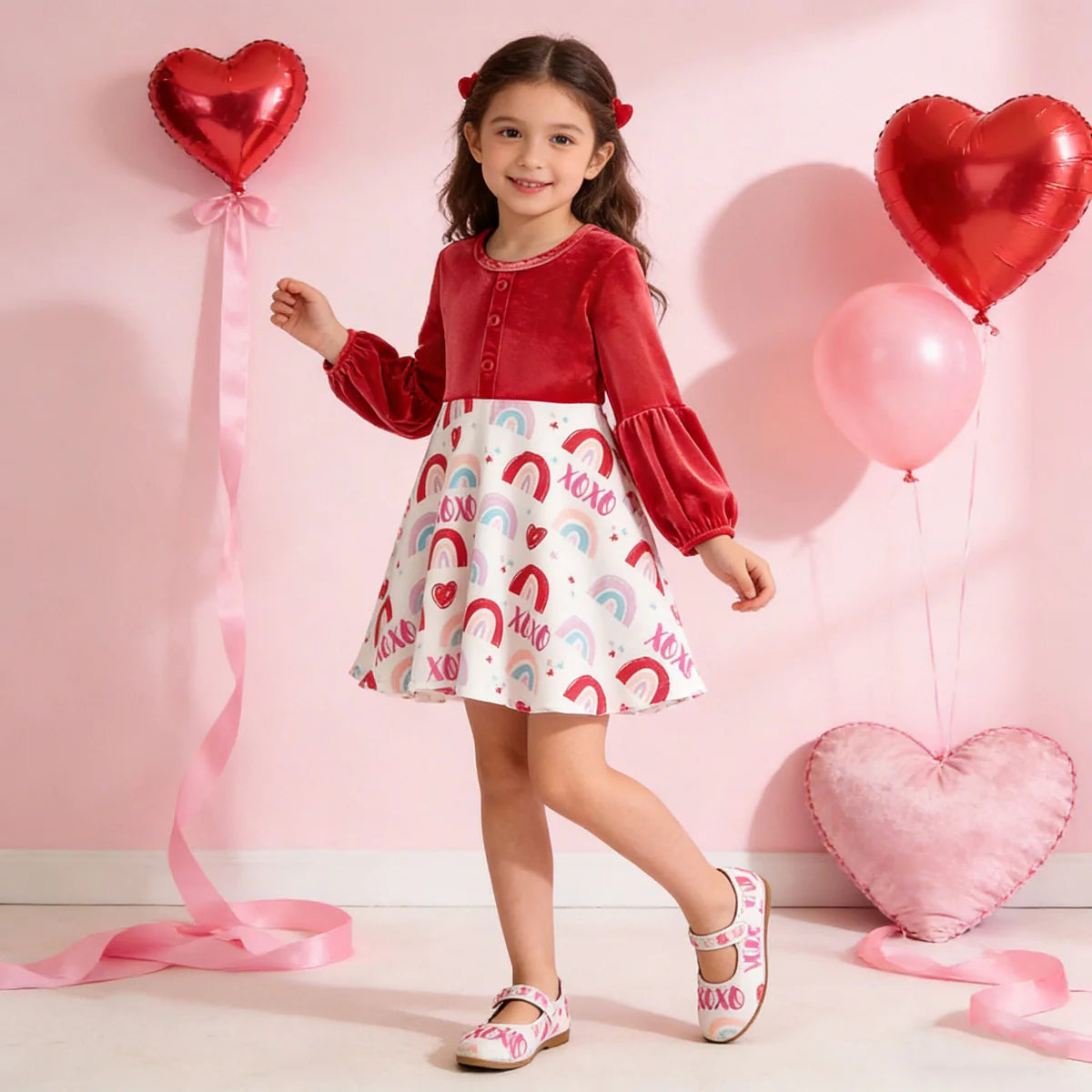 Love Day Velvet Dress | Preorder