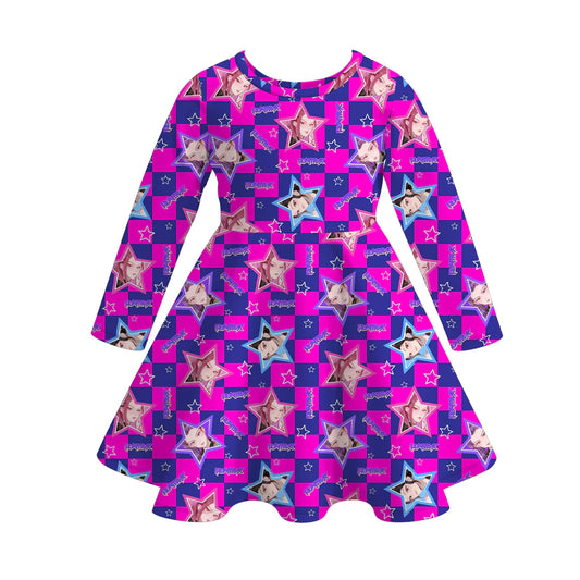 Movie Character Long Twirl Dress  | PreOrder