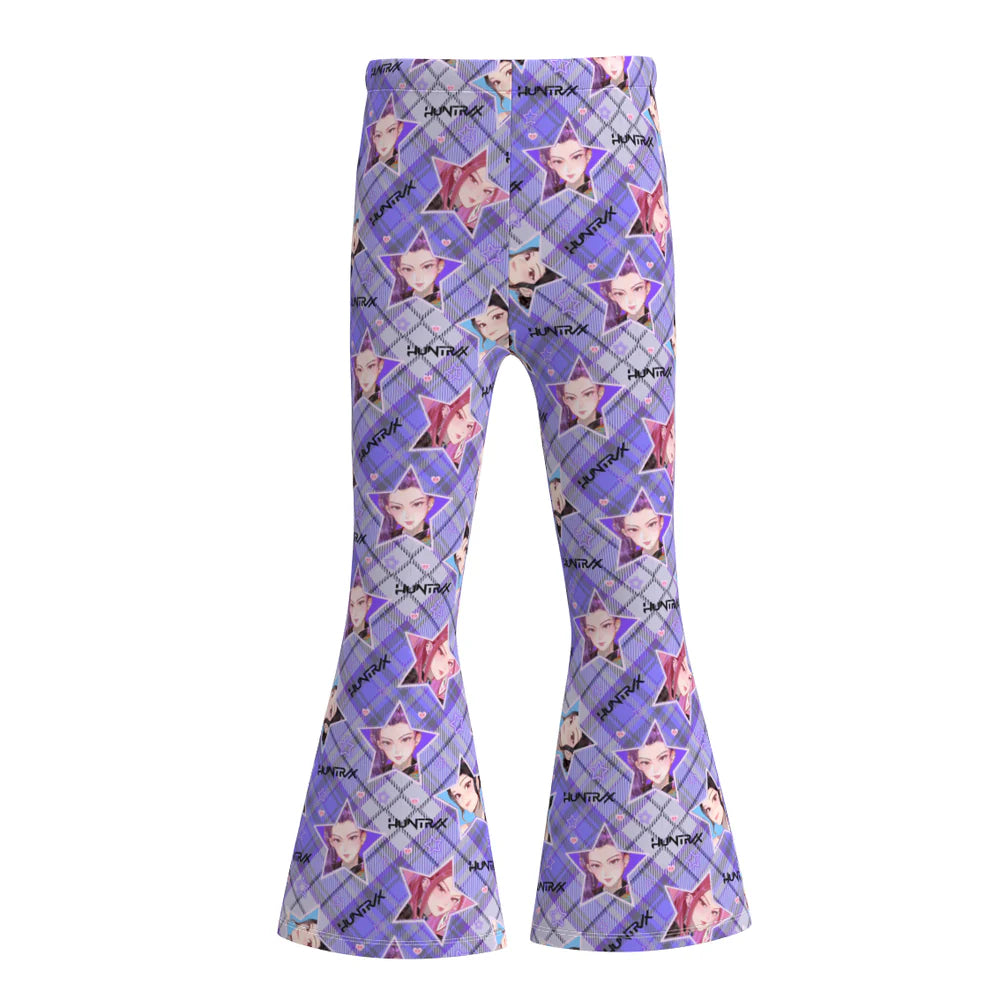 Flared Character Print Pants  | PreOrder