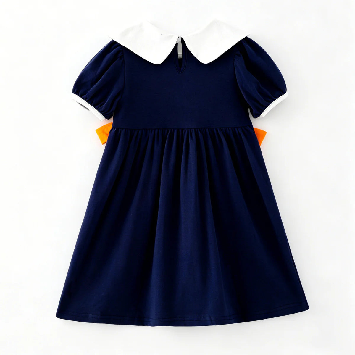 PUMPKIN SMOCKED DRESS  | PREORDER