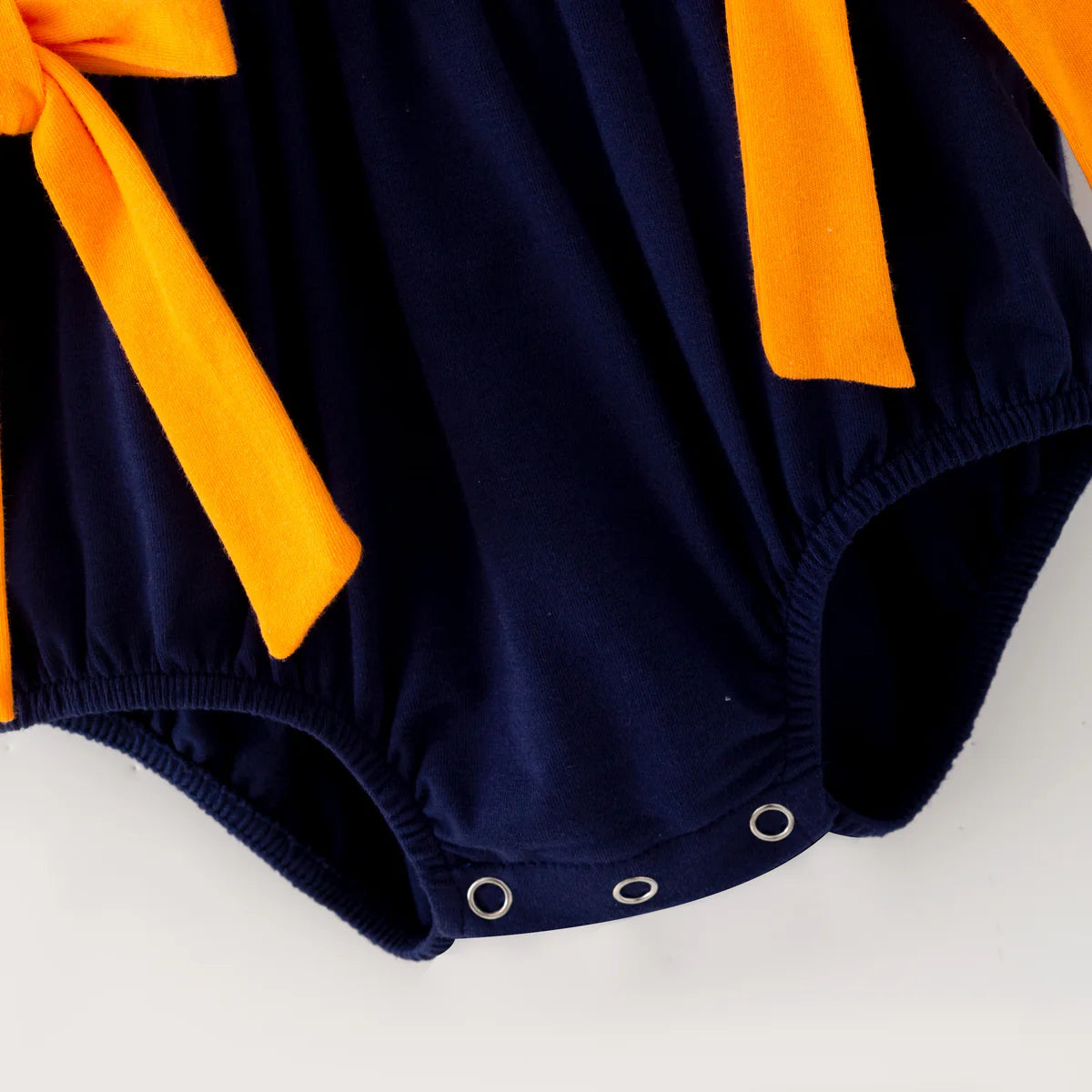 PUMPKIN SMOCKED ROMPER | PREORDER