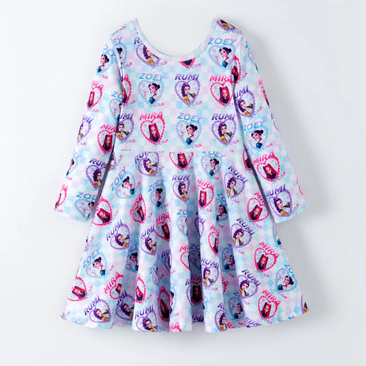 K POP TWIRL DRESS | EXTRAS ON HAND